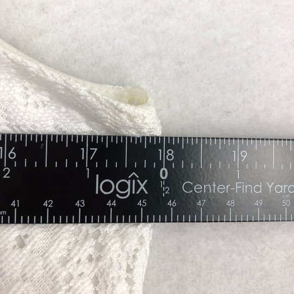 Three Pink Hearts NWT Women's Size Small White High Neck Sleeveless Mini Dress - Picture 5 of 10